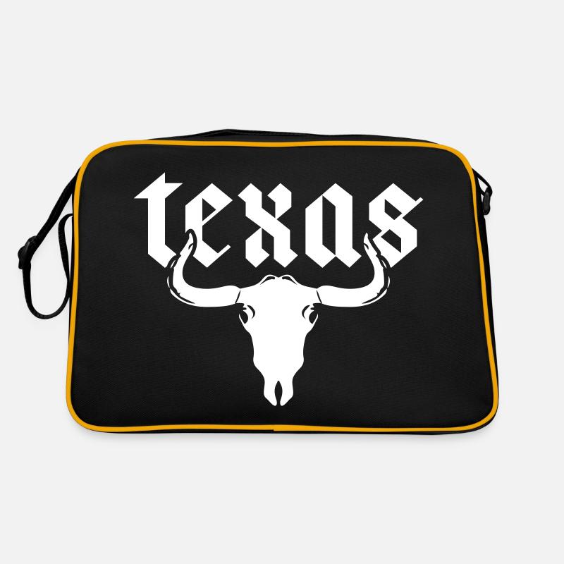 texas bulle Retro Tasche