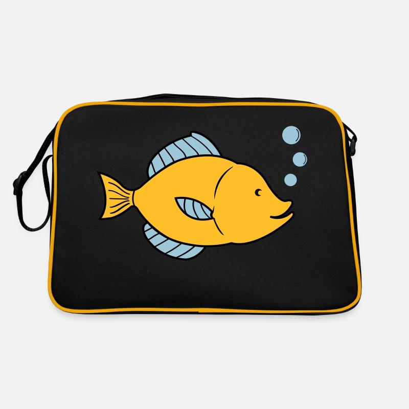 fisch comic 01 Retro Tasche