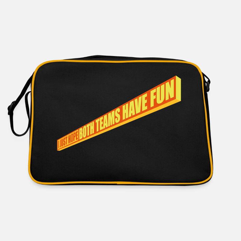 Both Teams Have Fun Retro Tasche