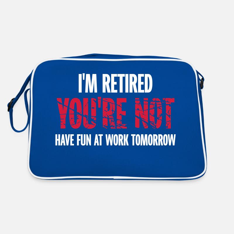 have fun at work Retro Bag