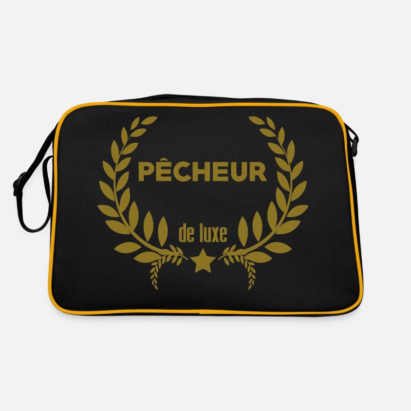 Pêche / Pêcheur / Chasse / Poisson / Mer Sac Retro
