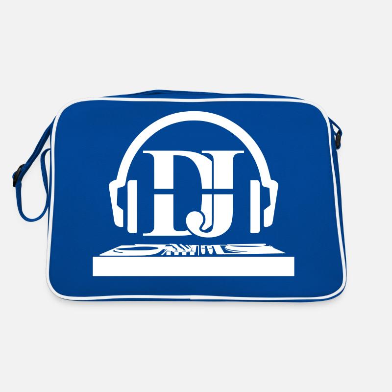 DJ Design Club Electro DJ Technoparty Retro Tasche