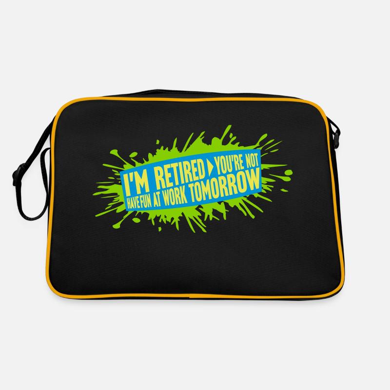 have fun at work Retro Bag