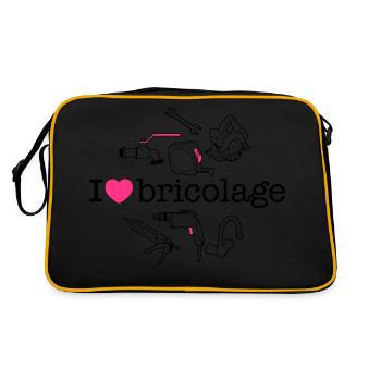 bricolage - Sac Retro - noir/or - Dos