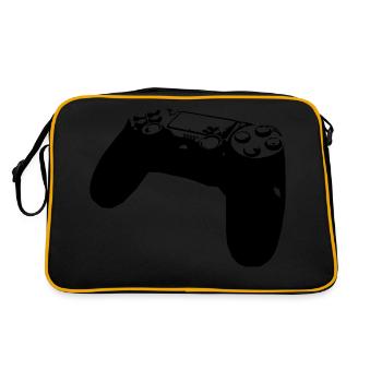 controller - Retro Bag - black/gold - Back