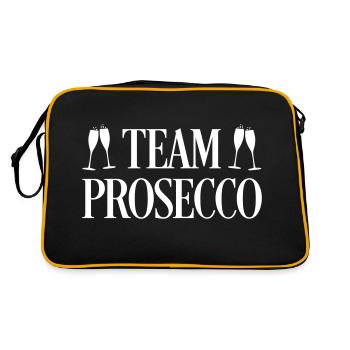 Team Prosecco - Retro Bag - black/gold - Back