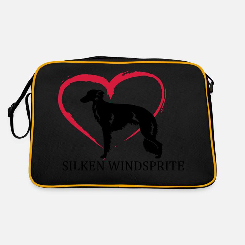 Silken Windsprite Herz Retro Tasche