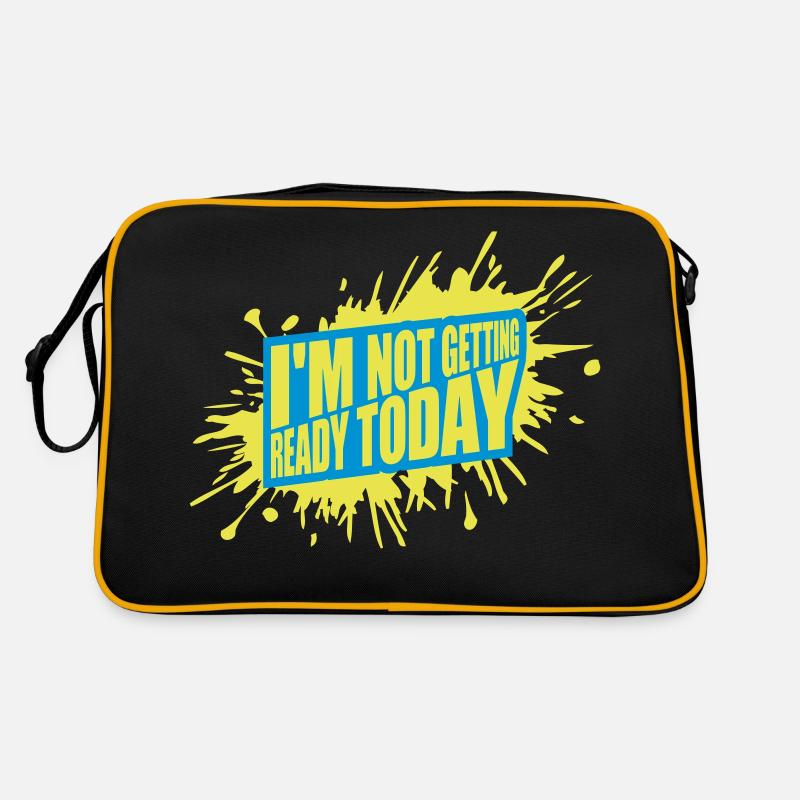ne pas se préparer aujourd’hui Sac Retro