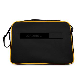 Loading - Retro Bag - black/gold - Back