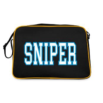 Sniper - Sac Retro - noir/or - Dos