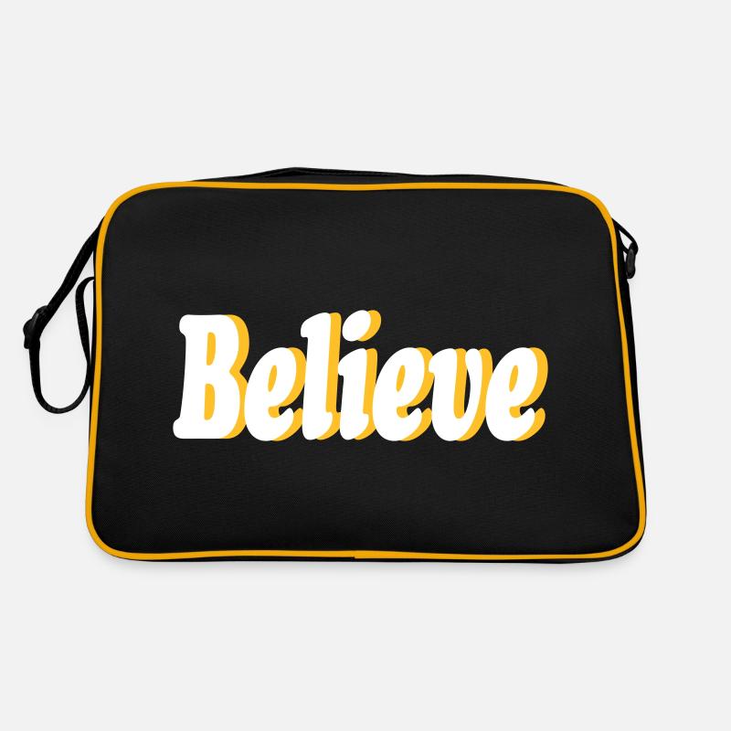 Believe Retro Bag
