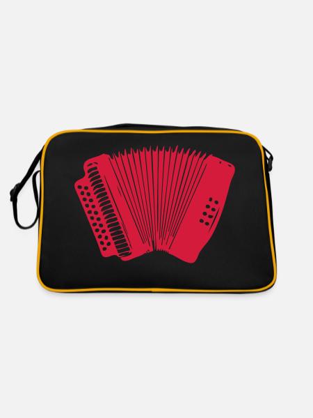 accordeon0 - Sac Retro - noir/or