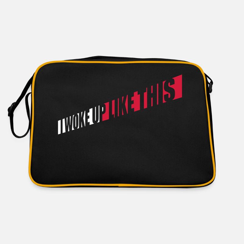 Je me suis réveillé comme ça Sac Retro