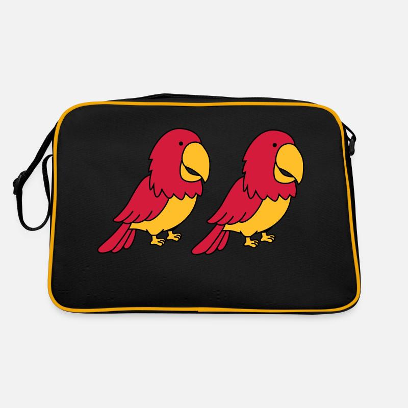 Perroquet 2 Sac Retro