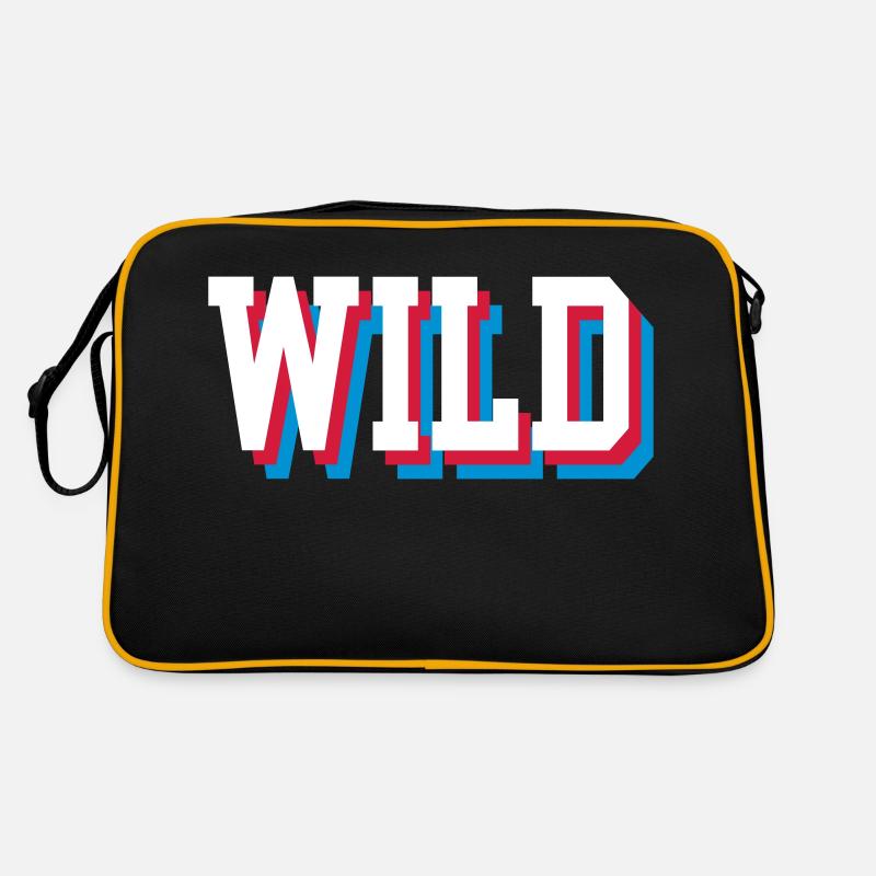 Gliched sauvage Sac Retro