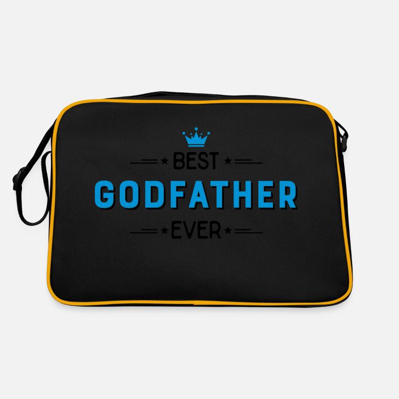 Godfather - Retro Tasche - Schwarz/Gold