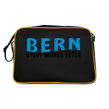 BERN - City of my fathers - Retro Bag - black/gold - Back