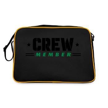 Membre d’équipage - Sac Retro - noir/or - Dos