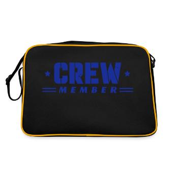 Membre d’équipage - Sac Retro - noir/or - Dos