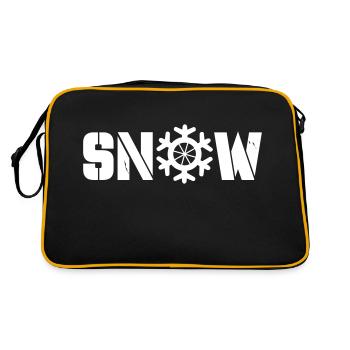 Snow - Retro Bag - black/gold - Back