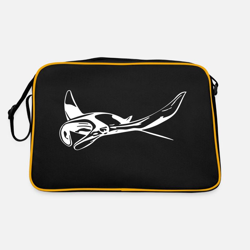 Manta Rays Retro Bag