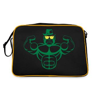 Gorille fort - Sac Retro - noir/or - Dos