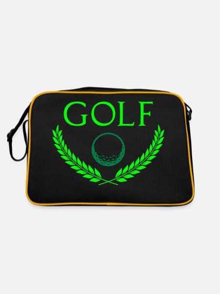 Golfe - Sac Retro - noir/or