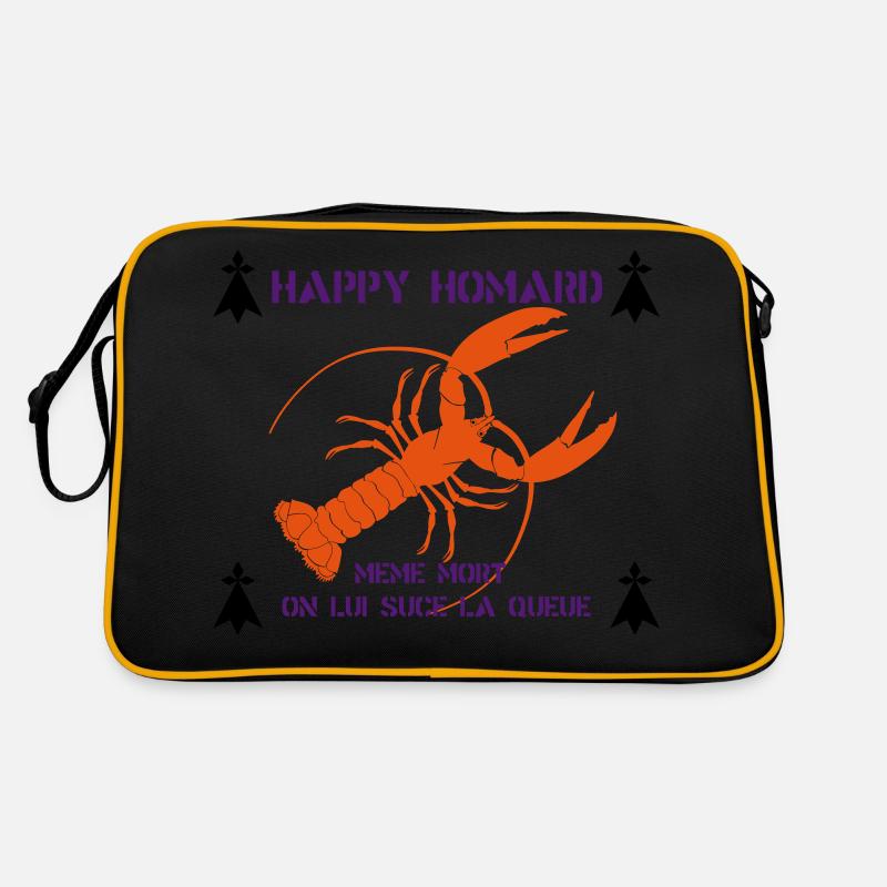 BREIZH HOMARD ! Sac Retro