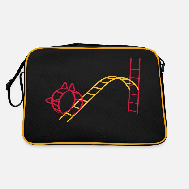 Katze Pecs Retro Tasche