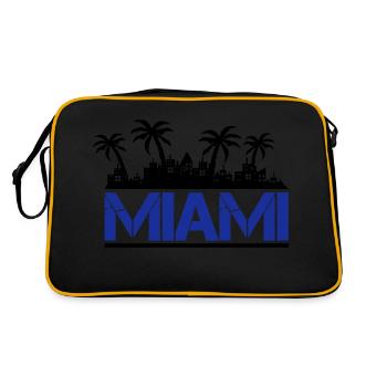 Miami - Sac Retro - noir/or - Dos