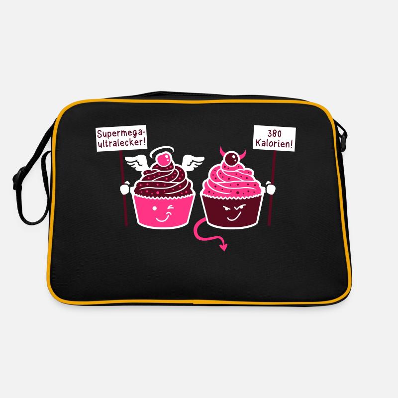 Cupcake - Muffin - Tart - Angels - Devil - 3C Retro Bag
