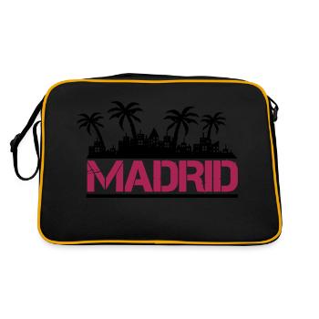 Madrid - Retro Bag - black/gold - Back