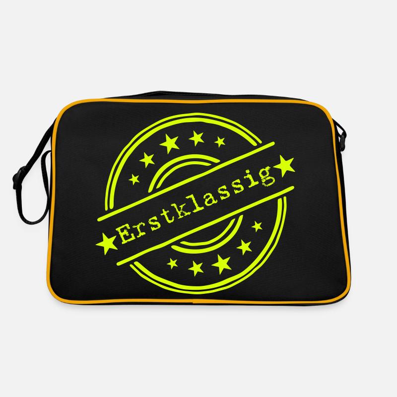 Erstklassig Premium Einschulung Erste Klasse Beste Retro Tasche