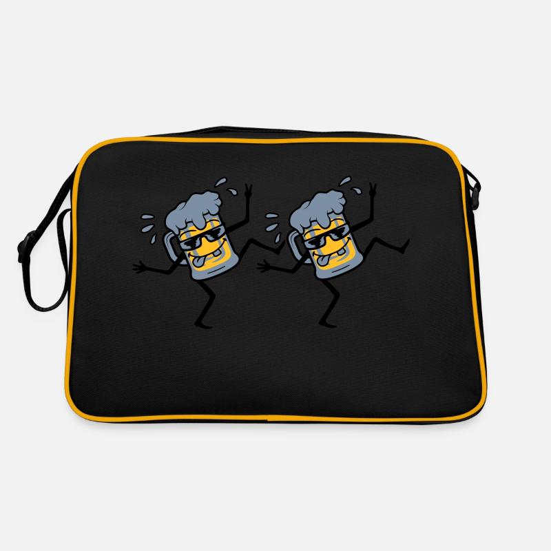 2 bières de soirée dansante Sac Retro