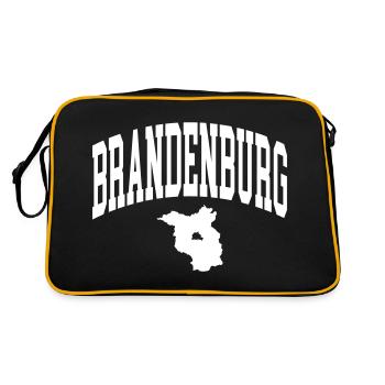 Brandenburg - Retro Bag - black/gold - Back