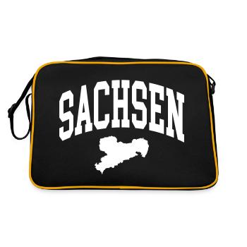 Saxe - Sac Retro - noir/or - Dos