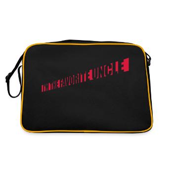 at The Favorite Uncle - Retro Bag - black/gold - Back