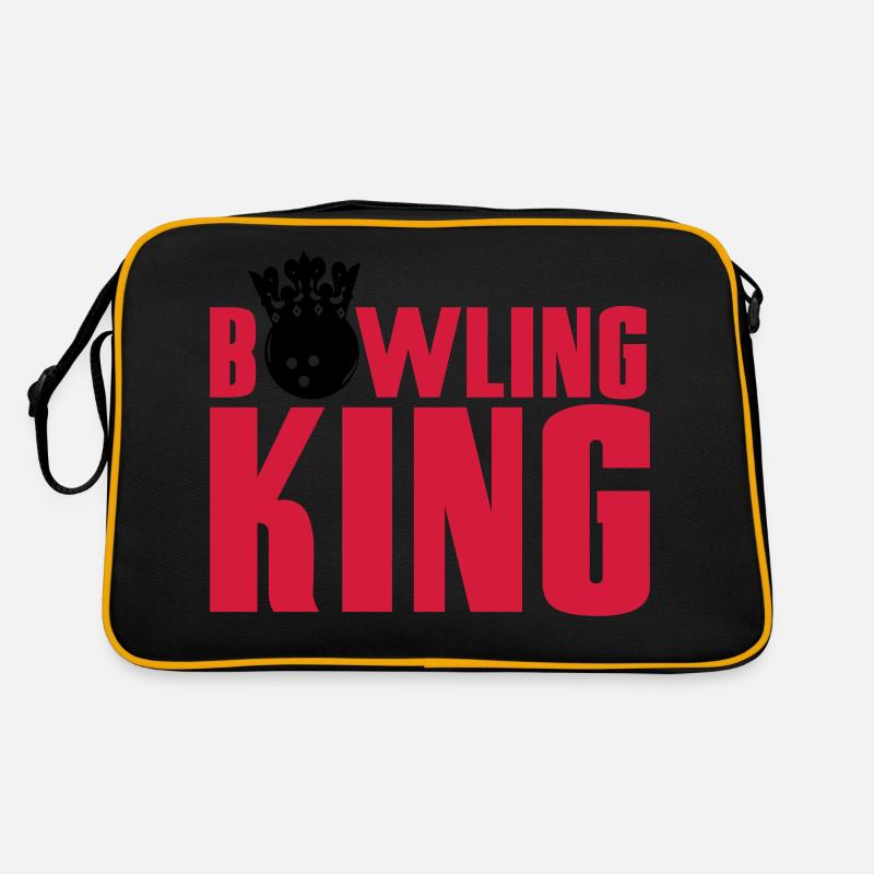 Bowling King Retro Tasche