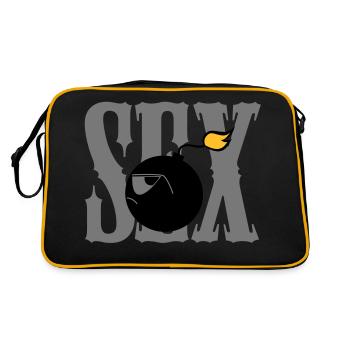 bombe sexuelle - Sac Retro - noir/or - Dos