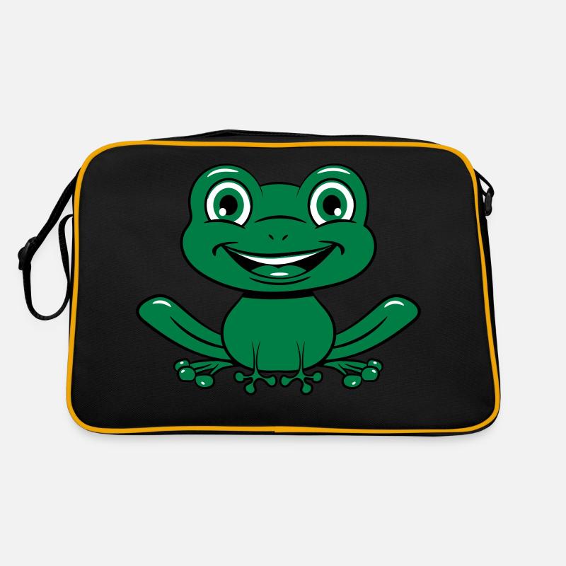 Frog Water Pond Retro Bag