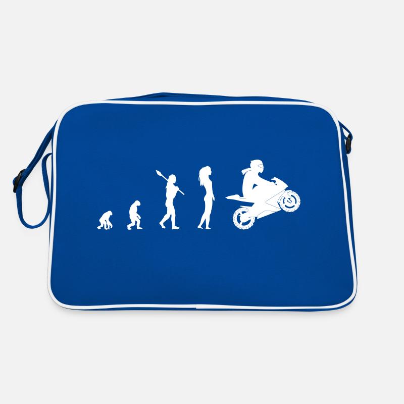 Moto évolution femme design couleur sélectionnable Sac Retro