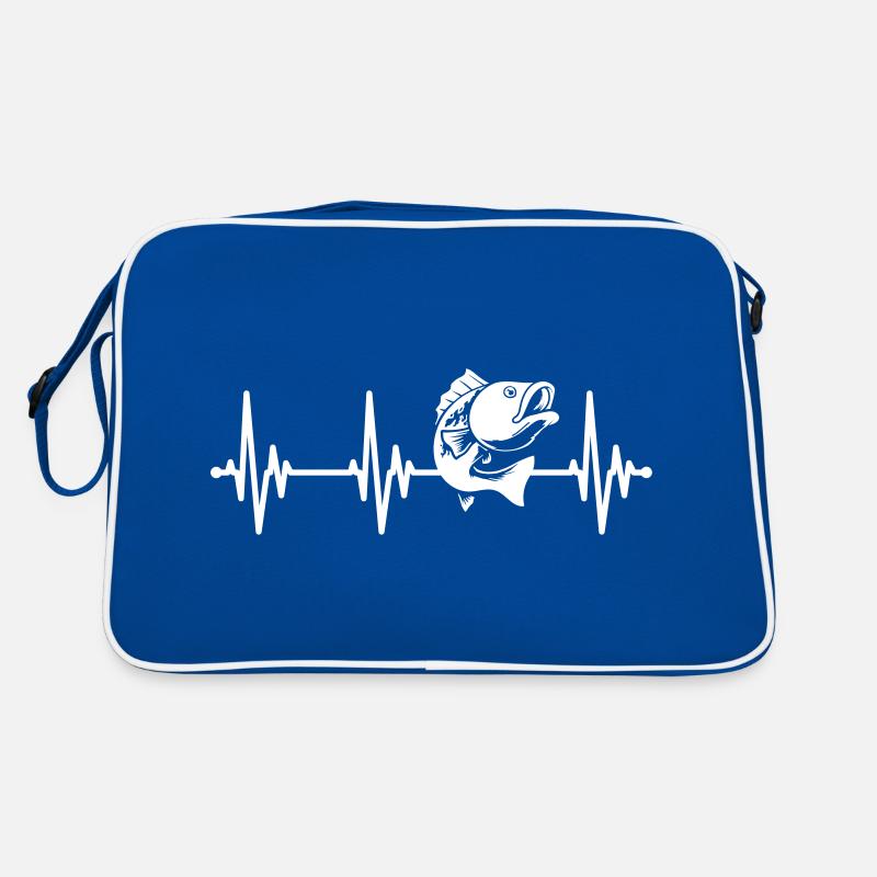 Pêcheur à impulsions de pêche au poisson perche Heartbeat Sac Retro