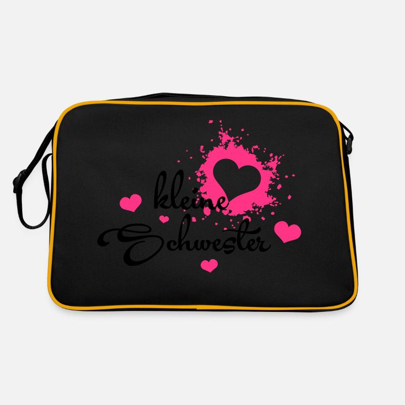 Kleine Schwester - Bestes Geburtstagsgeschenk Sac Retro