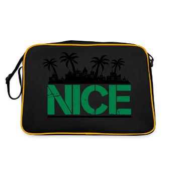 nice - Retro Bag - black/gold - Back