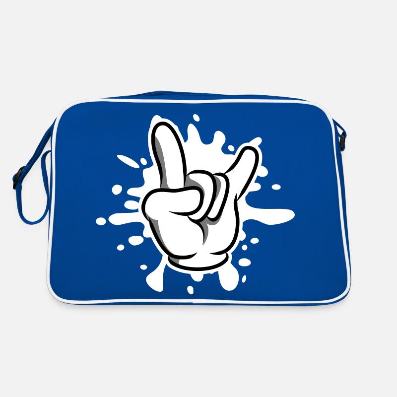 blob de symbole de fête à la main Sac Retro