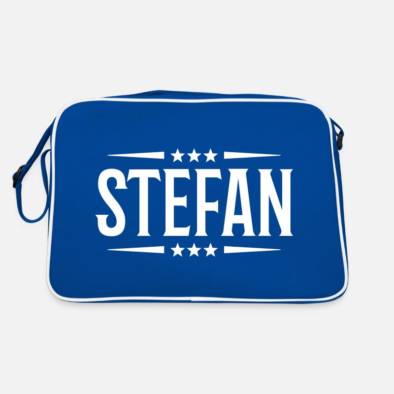 stefan name Retro Tasche