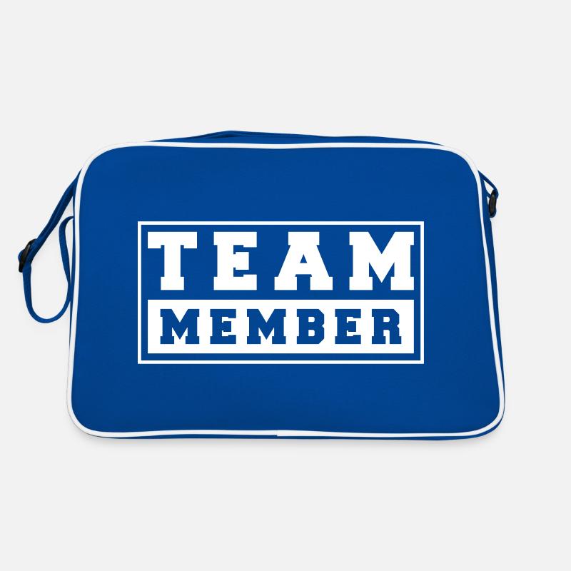 team stempel Retro Tasche