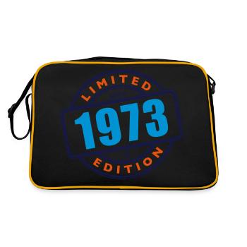 LIMITED EDITION SINCE 1973 - Retro Bag - black/gold - Back