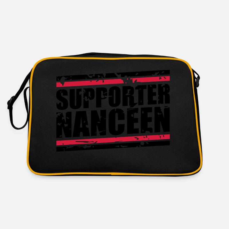 Supporter Nanceen vintage - Sac Retro - noir/or