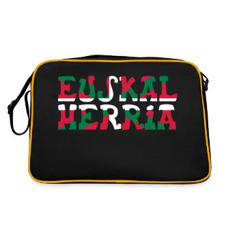 Euskal Herria 64 2 - Sac Retro - noir/or - Dos